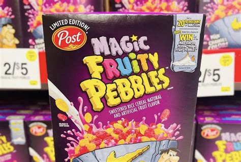 The History of Lwbron 19 Magic Fruity Pebbles: From Cereal Staple to Legendary Status